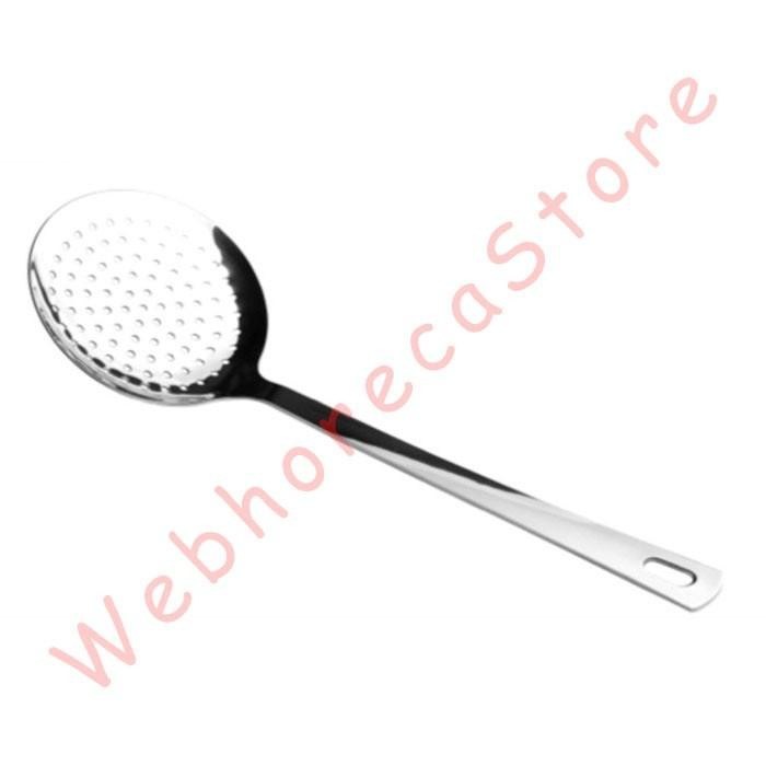 Bima Perforated Skimmer 16cm Long Handle Saringan Lubang Stainless 304
