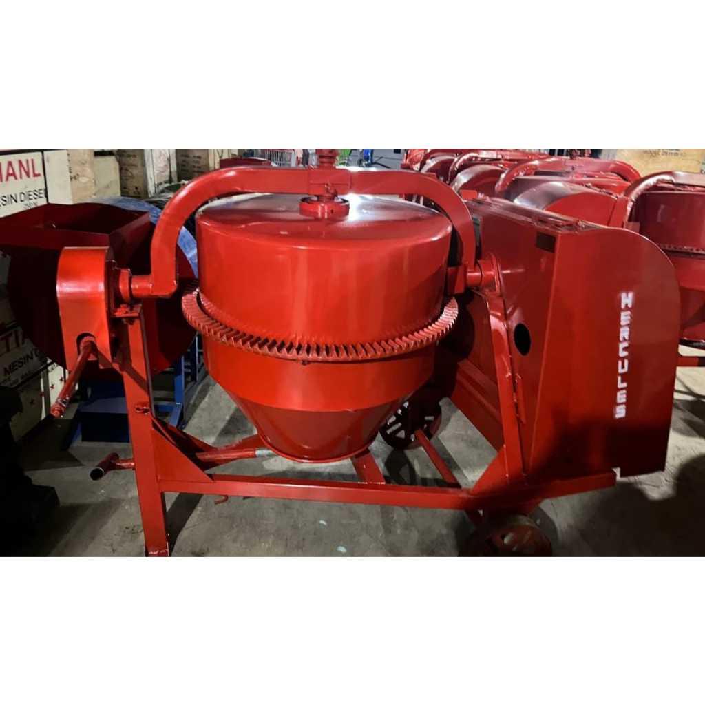 Mesin Molen 50KG Hercules Concrete Mixer Pengaduk Semen Cor Bangunan - Tanpa Diesel