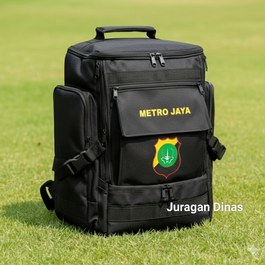 TAS RANSEL BKO HITAM POLRI BRIMOB SABHARA JATAH POLDA METRO
