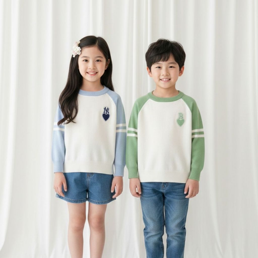 gentlekiddie BAJU LENGAN PANJANG ANAK PREMIUM - MLB LONGSLEEVE - Kaos Anak Lengan Panjang Laki Laki 
