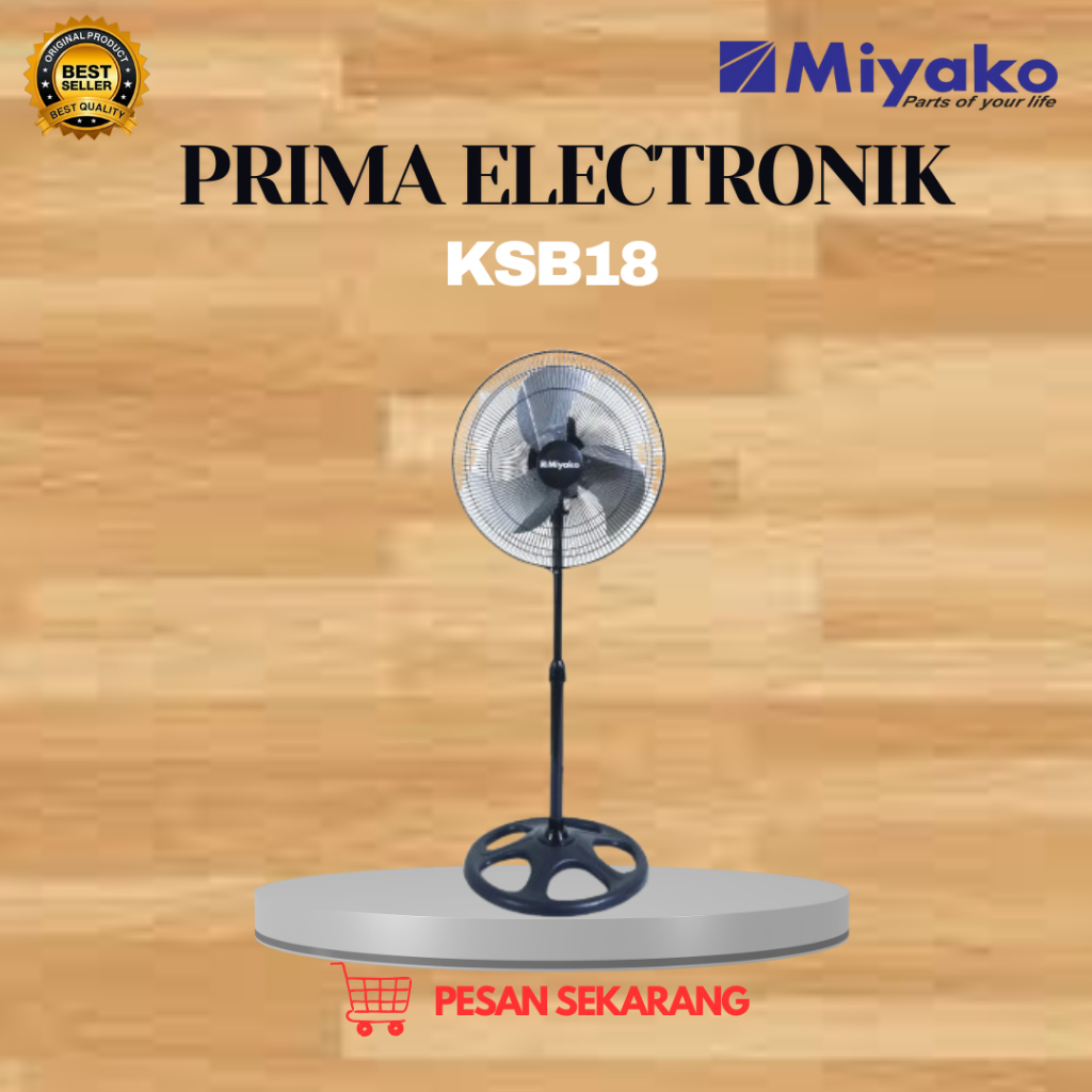 Miyako Kipas angin berdiri/Stand Fan KSB-18/KSB18/KSB18/KSB 18/KSB-18/KSB 18/Miyako ORIGINAL GARANSI