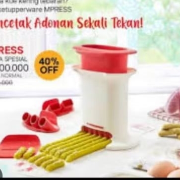 MPRES TUPPERWARE lengkap dus