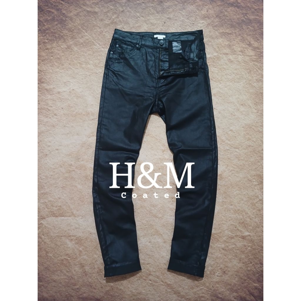 jeans H&M bahan coated bekas recomend