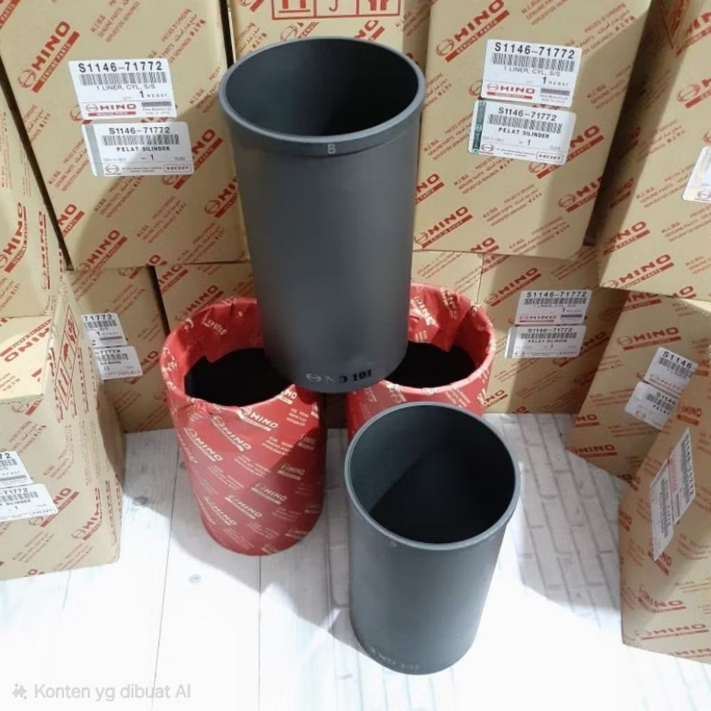 LINER SET DUTRO HT130 LINER  BIBIR HT130 130 HT HINO DUTRO ORIGINAL