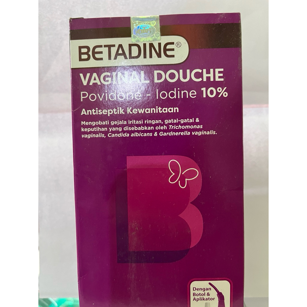 betadine vaginal douche