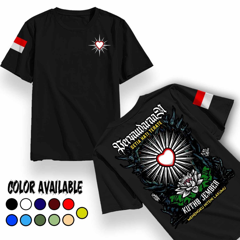 (BISA COD) Kaos PSHT Kutho Jember // Kaos PSHT Jember Terbaru