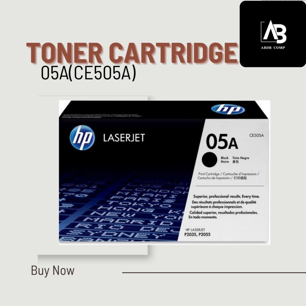 Toner HP 05a(CE505a) Black cartridge laserjet