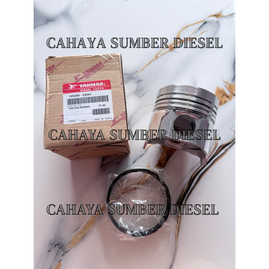 Piston + Ring Yanmar TF 85 mesin traktor yanmar original