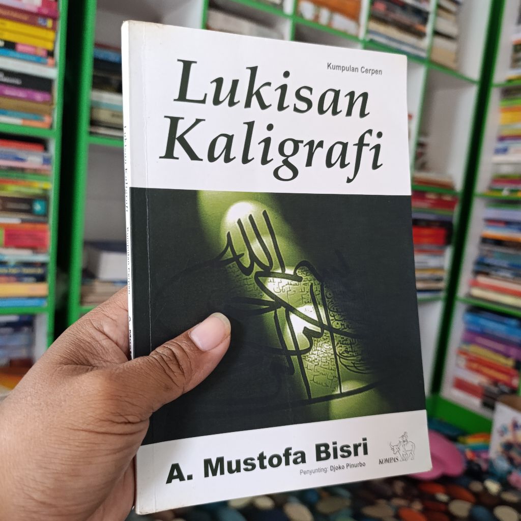 buku lukisan kaligrafi a Mustofa Bisri original