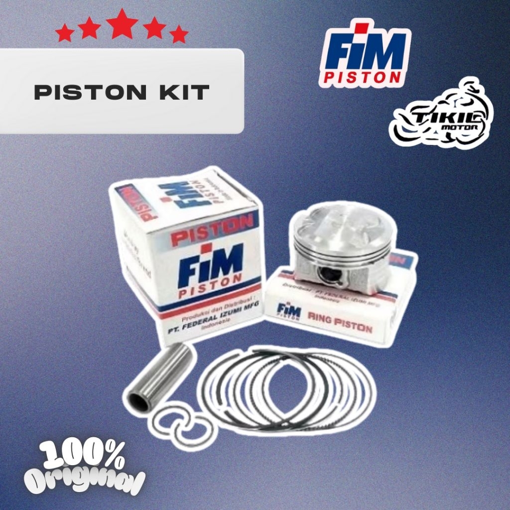 PISTON KIT FIM 76 JUPITER MX 135