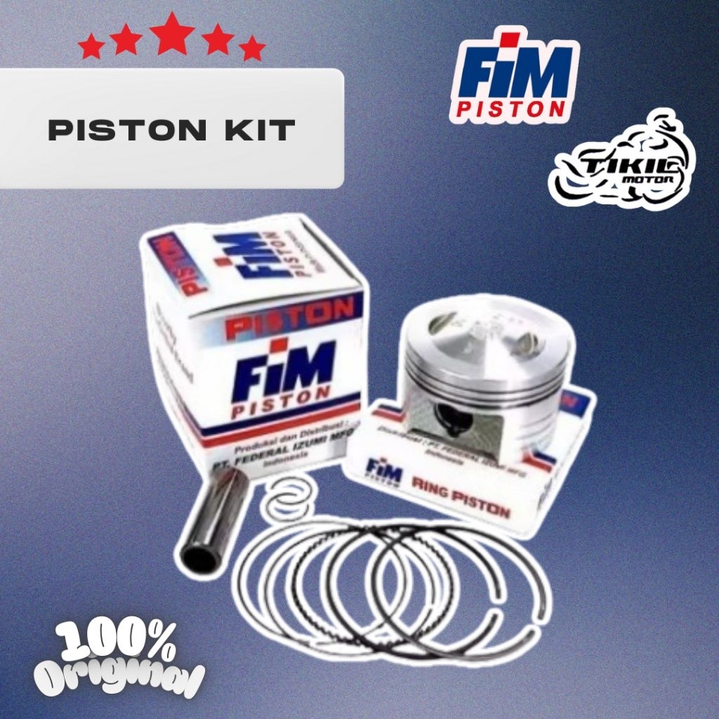 PISTON KIT FIM 77 VARIO 125
