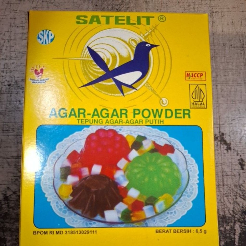 agar agar satelit sriti