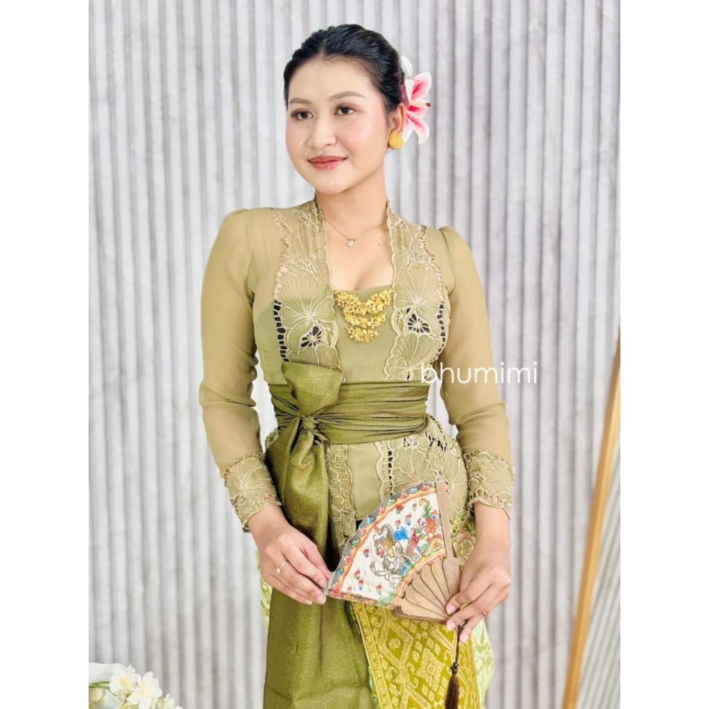 KEBAYA SIFON BORDIR KERAWANG / KEBAYA SIFON BORDIR