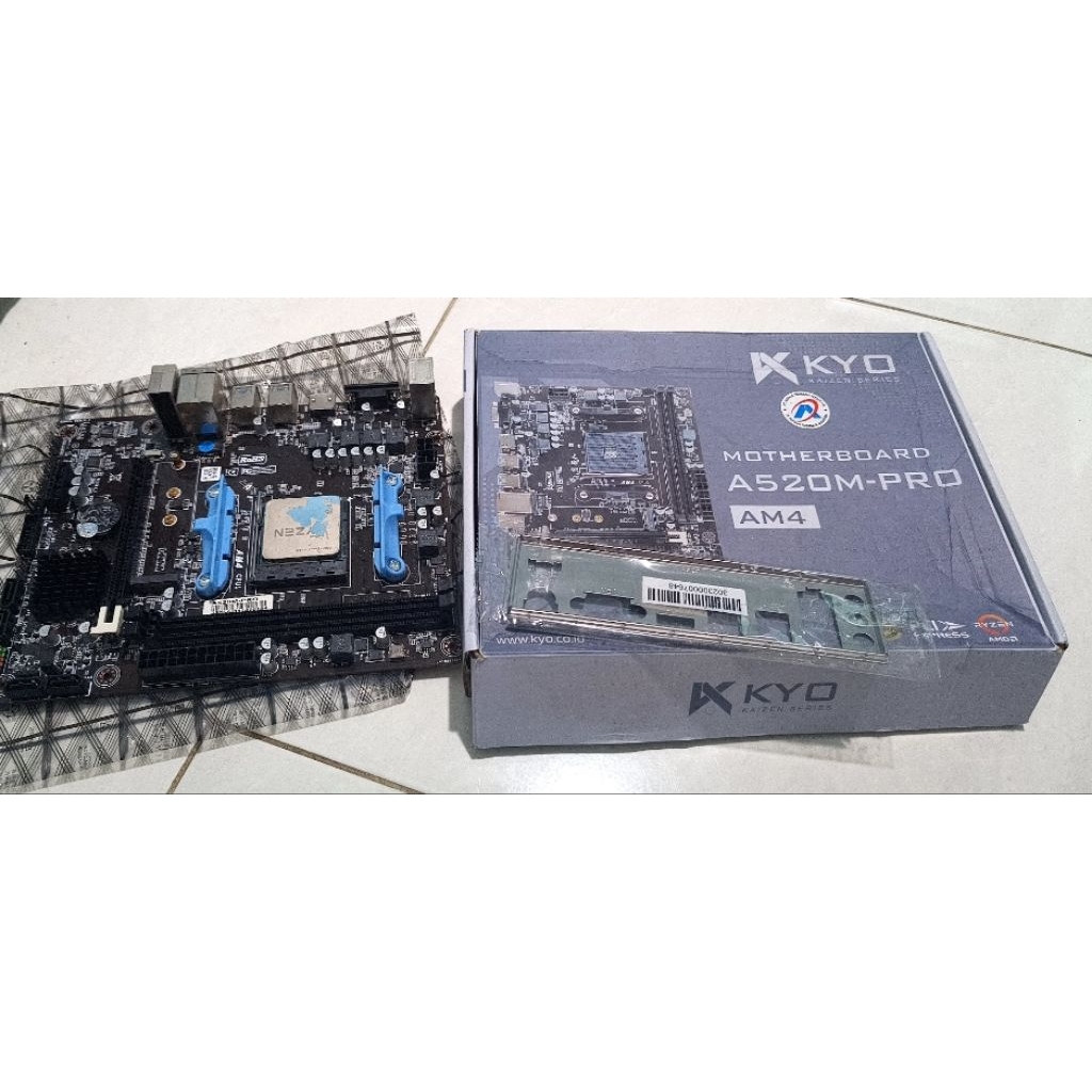 Mobo Kaizen A520 new Ryzen 7 2700x