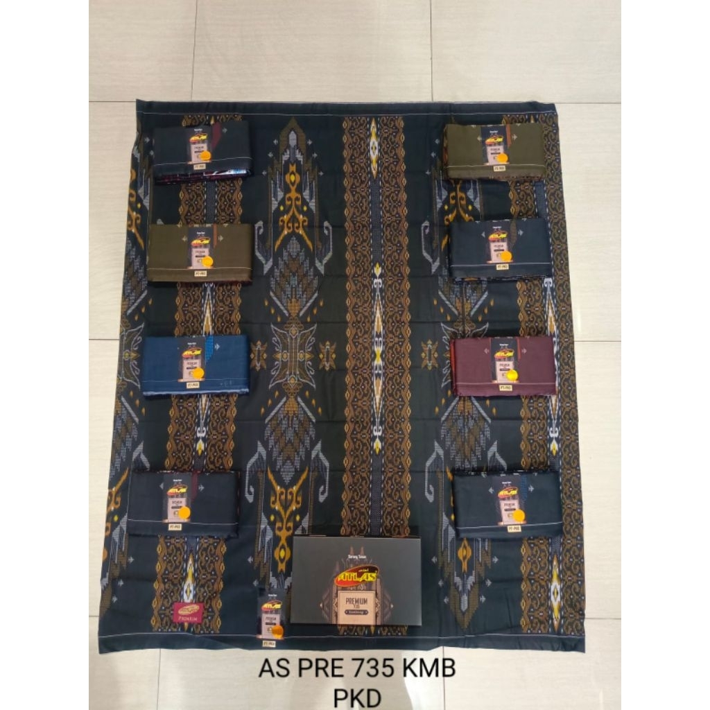 SARUNG ATLAS PREMIUM 735 KEMBANG