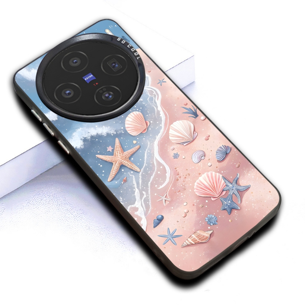 L15/softcase Hp VIVO seri kompatibel untuk VIVO  X200 VIVO  X200 PRO VIVO  X100 hardcase silikon kes