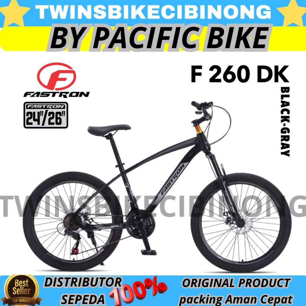 Sepeda Gunung MTB 26 Fastron F260 DK Disc Brake