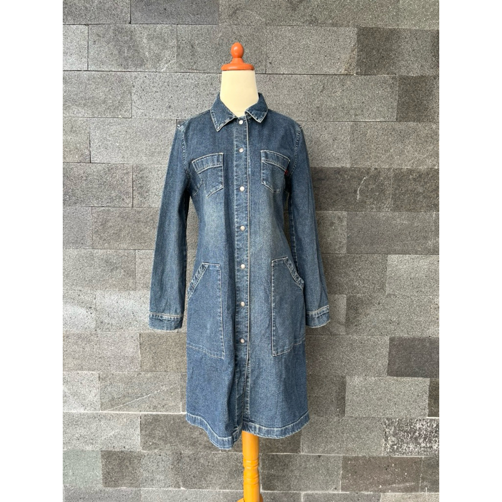 guess denim dress