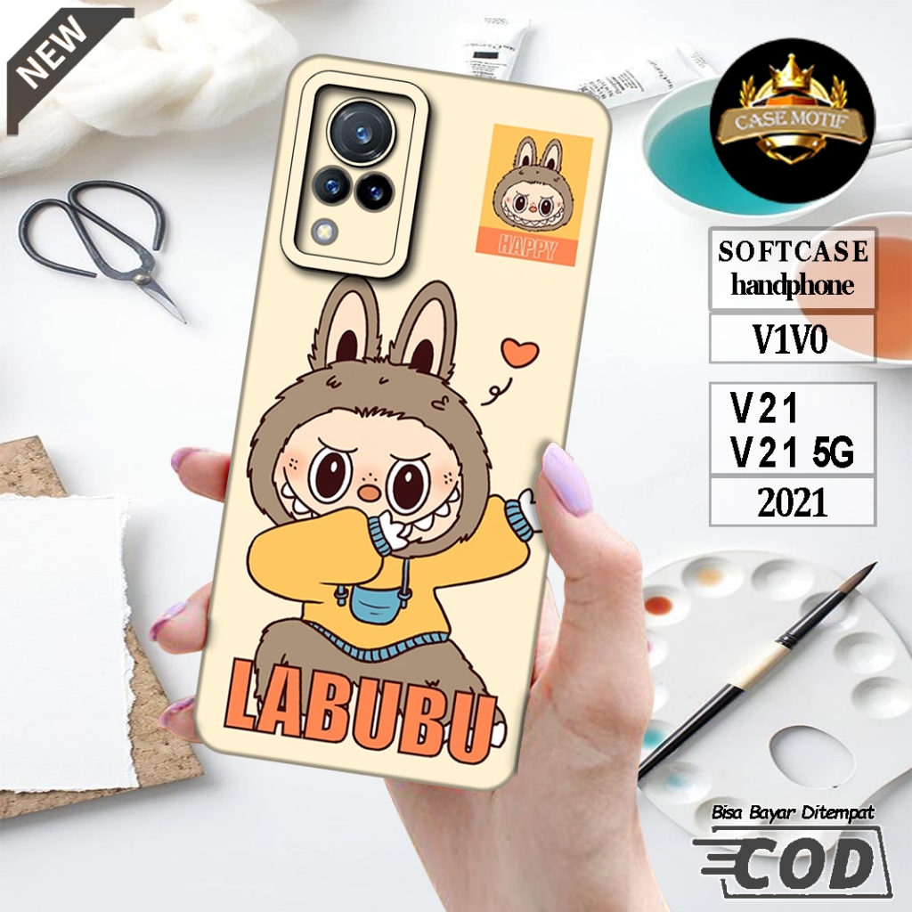 Softcase Hp VIVO V21 Casing VIVO V21 Terbaru 2021 Aksesoris Softcase Casing Silikon Case Hp Murah