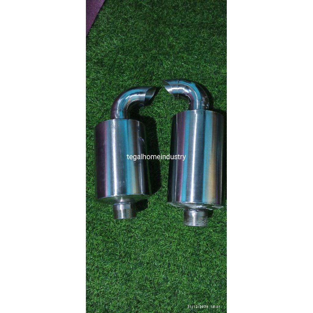 knalpot diesel dongfeng full stainless 12pk-26pk