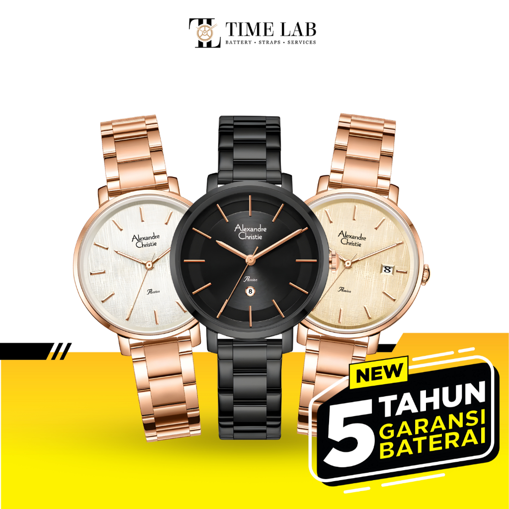 JAM TANGAN ALEXANDRE CHRISTIE AC 2870 / AC2870 / AC 2870 LD WANITA ORIGINAL BERGARANSI