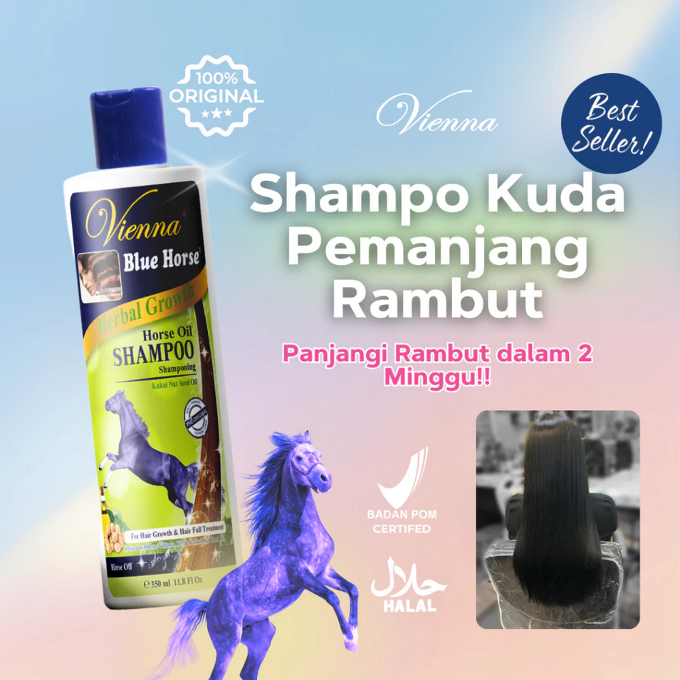 Vienna Blue Horse Shampoo