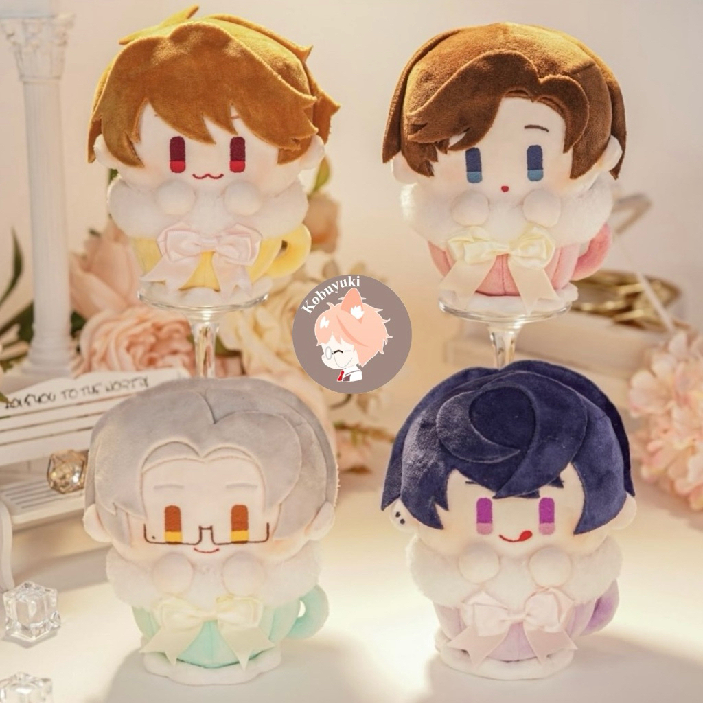 [Exclusive] OFFICIAL LIMITED 5th Anniversary Wedding Tears of Themis cup plush artem wing luke pearc