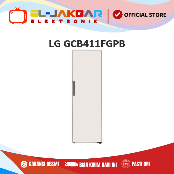 LG GCB411FGPB Kulkas 1 Pintu 386L LG ThinQ Lander Collection Full Chiller GC-B411FGPB