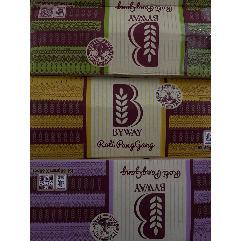 Roti Byway Panggang Aneka Rasa ( Dus )