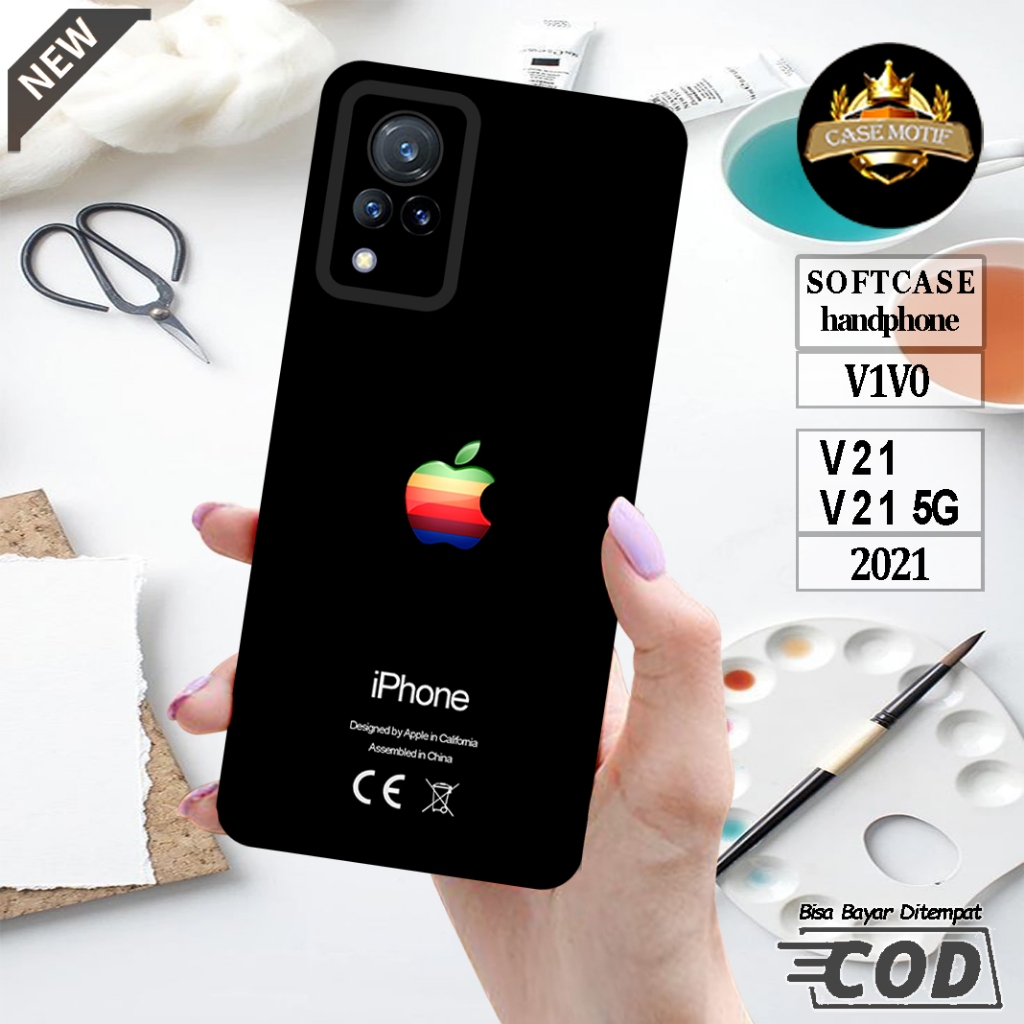 Softcase Hp VIVO V21 Casing VIVO V21 Terbaru 2021 Aksesoris Softcase Casing Silikon Case Hp Murah