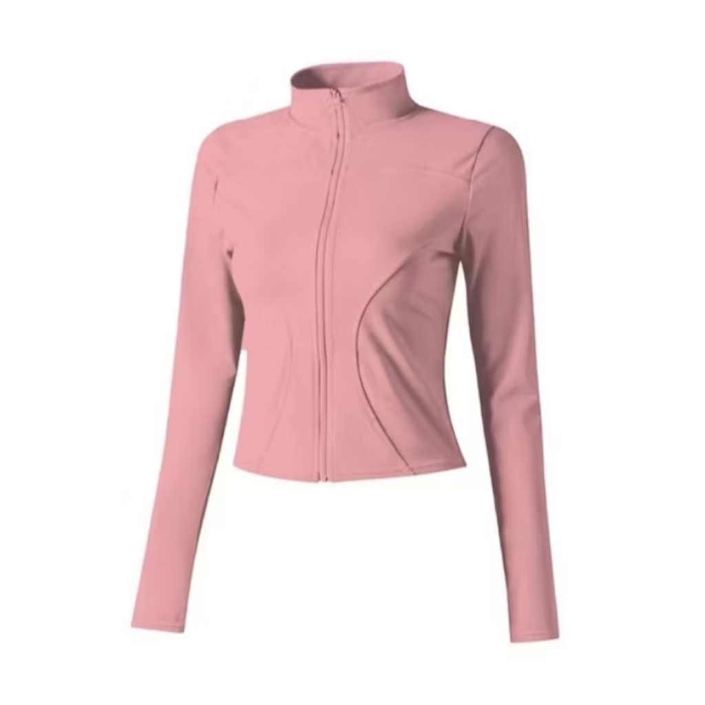 baju olahraga wanita Lari GYM lenggang panjang jaket anti UV sfv 50+