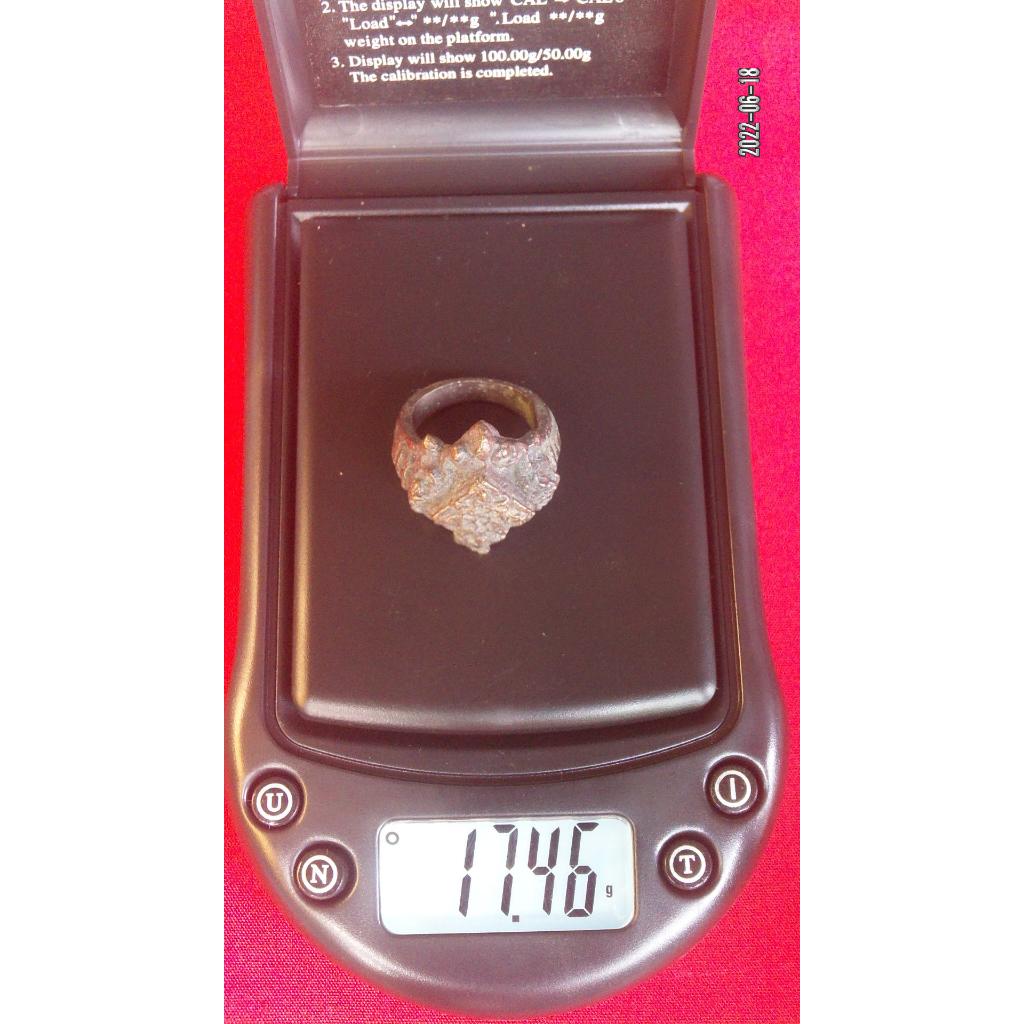 Cincin Perunggu Kuno Surya Majapahit Asli Temuan Sungai Berantas