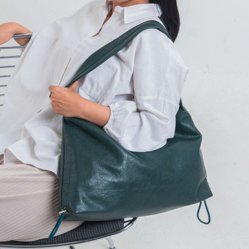 SAFITRI Tas Bahu Wanita Shoulderbag Wanita - INDRINA BAG -  Tas Wanita Elegan Tas Kuliah Tas Kantor