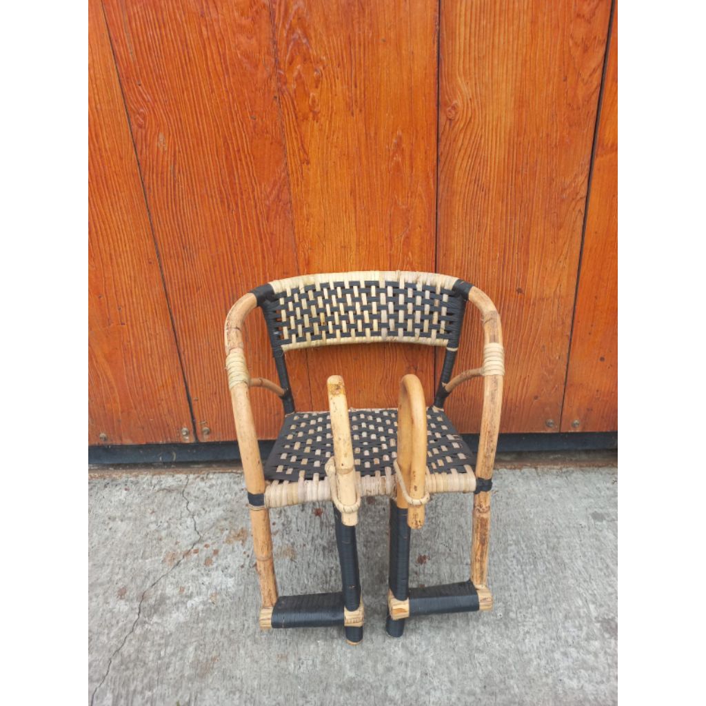 Boncengan Sepeda Anak Rotan Depan Model Cantolan