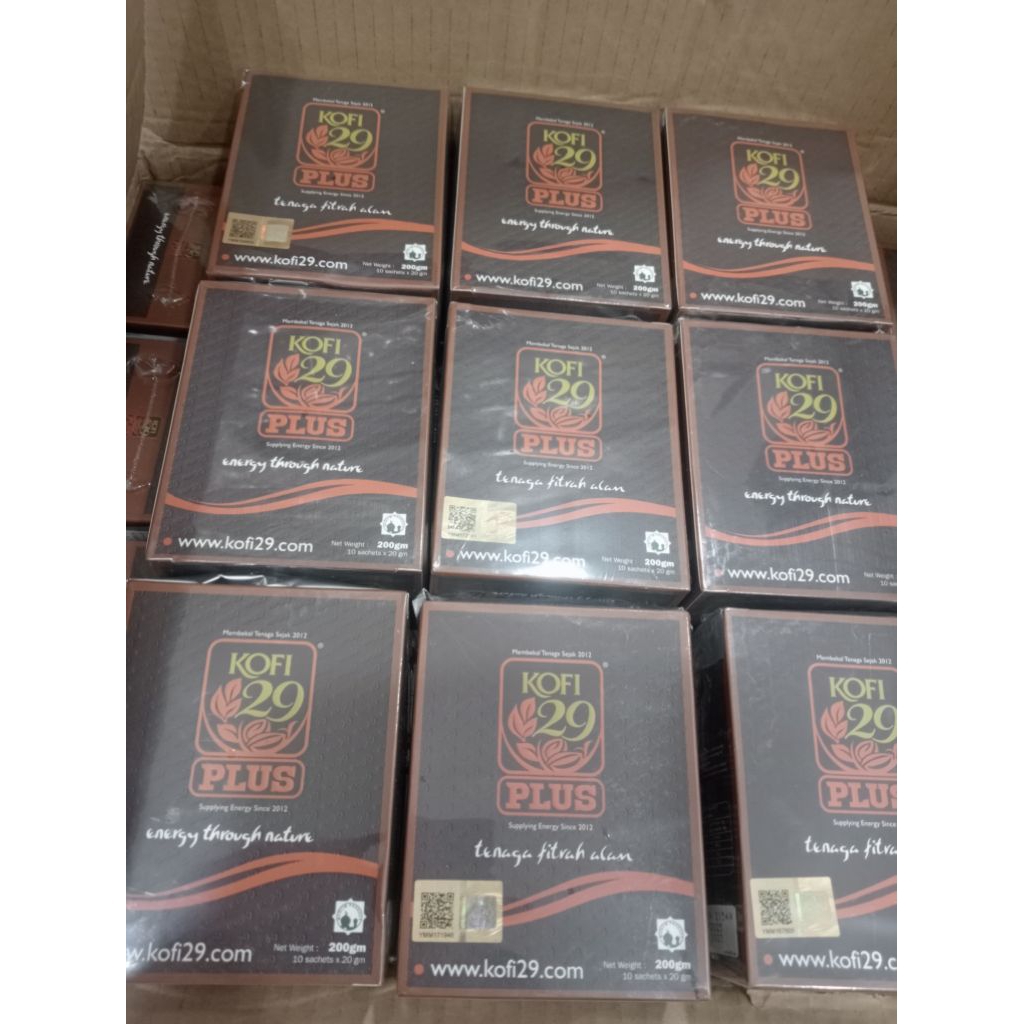 Kofi 29 Plus isi 10 sachet free 1 Sachet