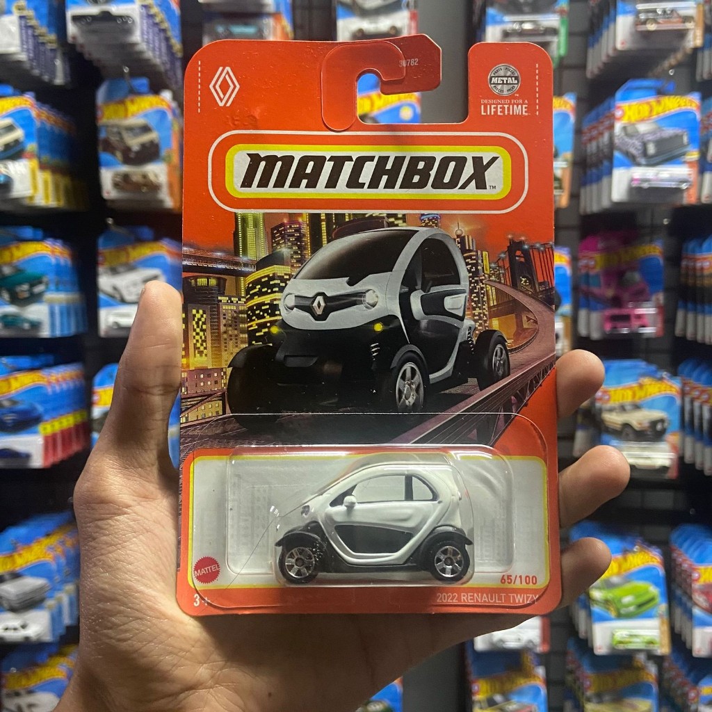 Matchbox 2022 Renault Twizy - Putih / White