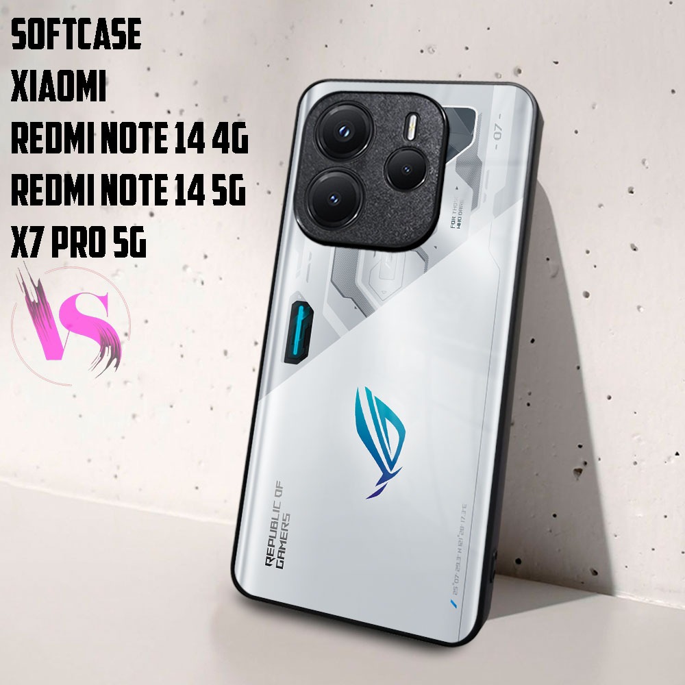 VN64 Softcase Redmi Note 14 4G | 5G | Poco X7 PRO  Casing Glossy Kilau Kesing Mika Pelindung Hp Case