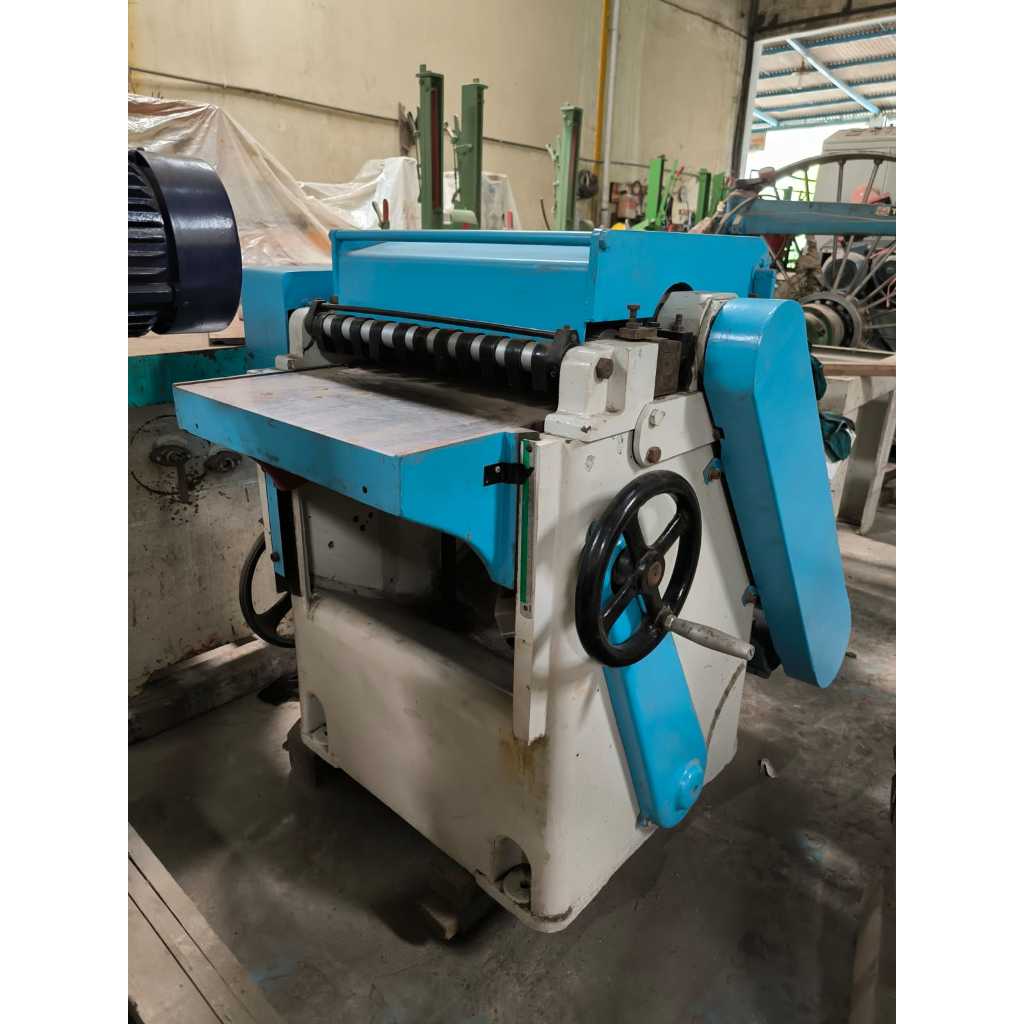 Mesin Single Planer 20 Inch Thicknesser Mesin Ketam 20 Inch Dinamo Luar Second Rekondisi 90% Kondisi