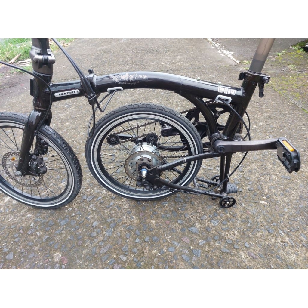 sepeda lipat united trifold 8D