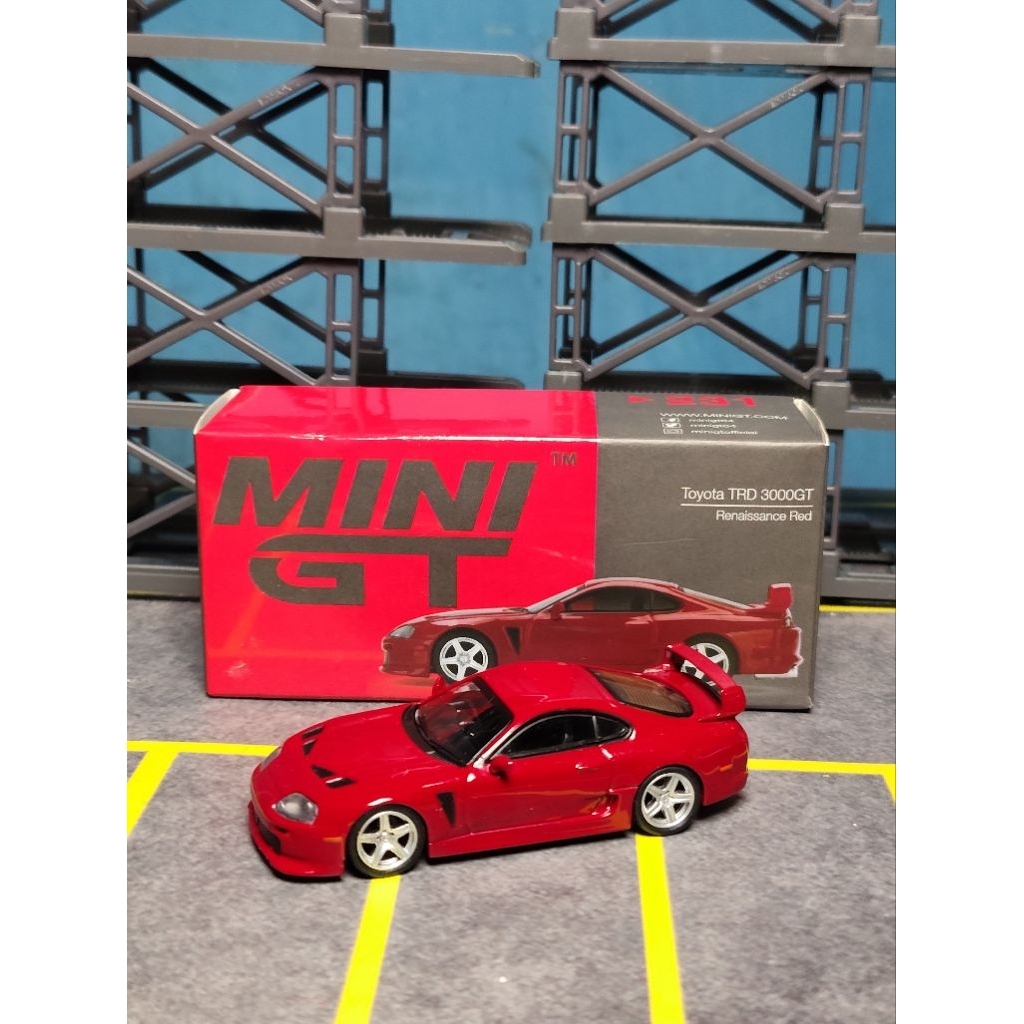 MINI GT 231 TOYOTA TRD 3000 RED UNSEALED
