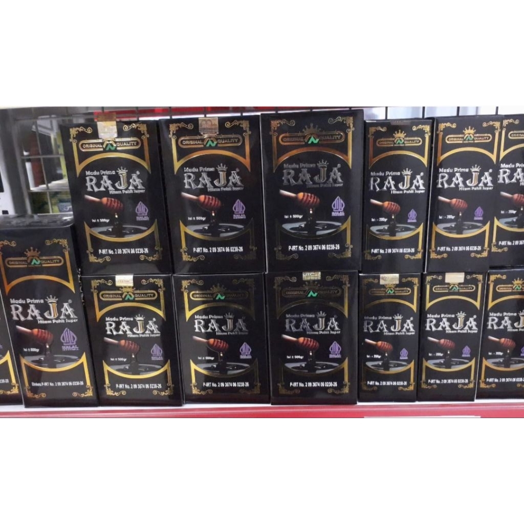 Madu Prima Raja 800gr/Madu Hitam Pahit Raja/Madu Raja/Madu Pahit