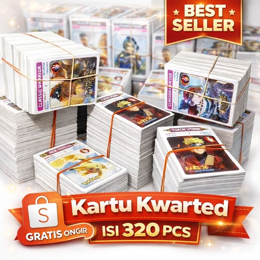 KARTU KWARTET 1 IKAT ISI 320