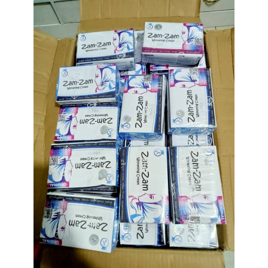 ZAM ZAM SKINCARE PAKET CREAM ZAM ZAM ORIGINAL 100% DI JAMIN ORI