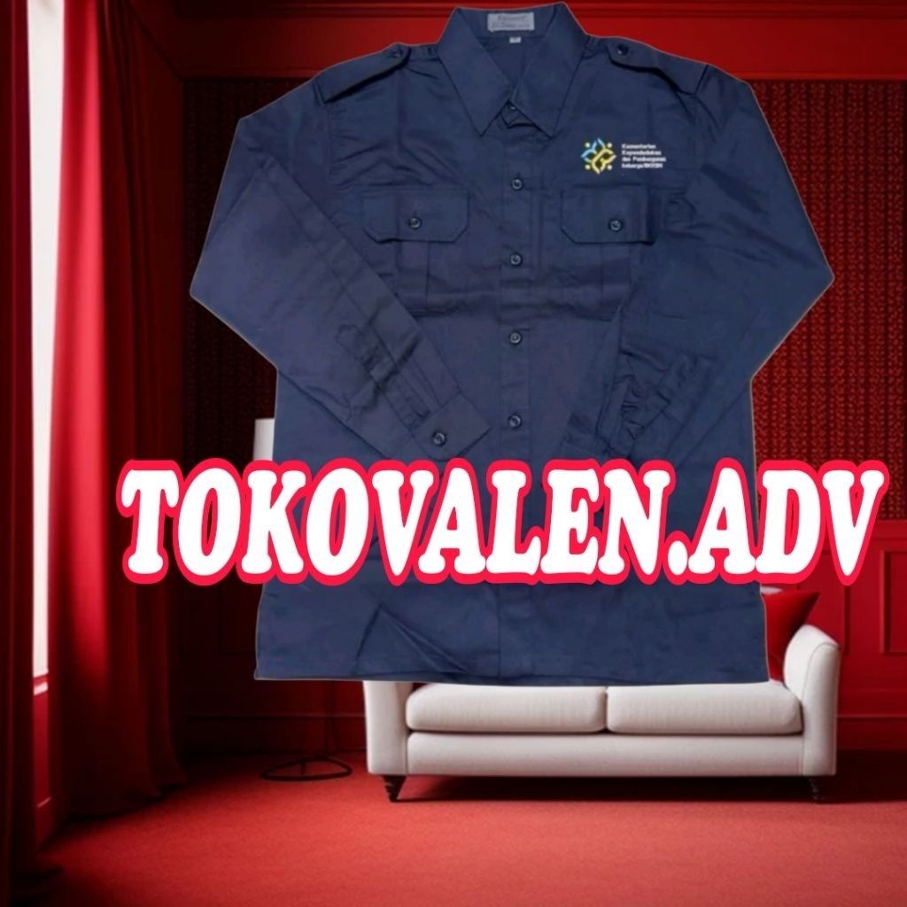Kemeja BKKBN Seragam BKKBN Terbaru Panjang Baju BKKBN