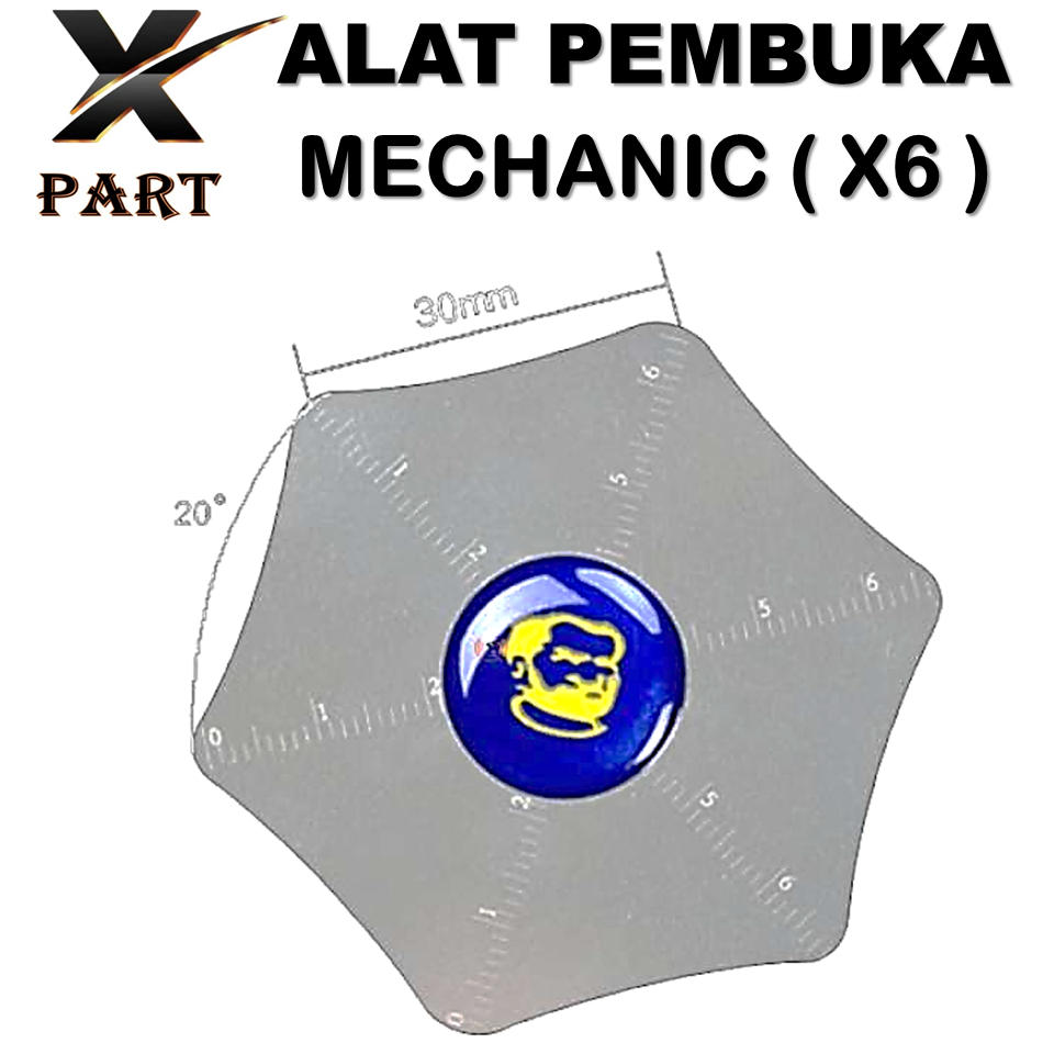 OPENING TOOLS / ALAT PEMBUKA LCD MECHANIC ( X6 ) HIGH QUALITY