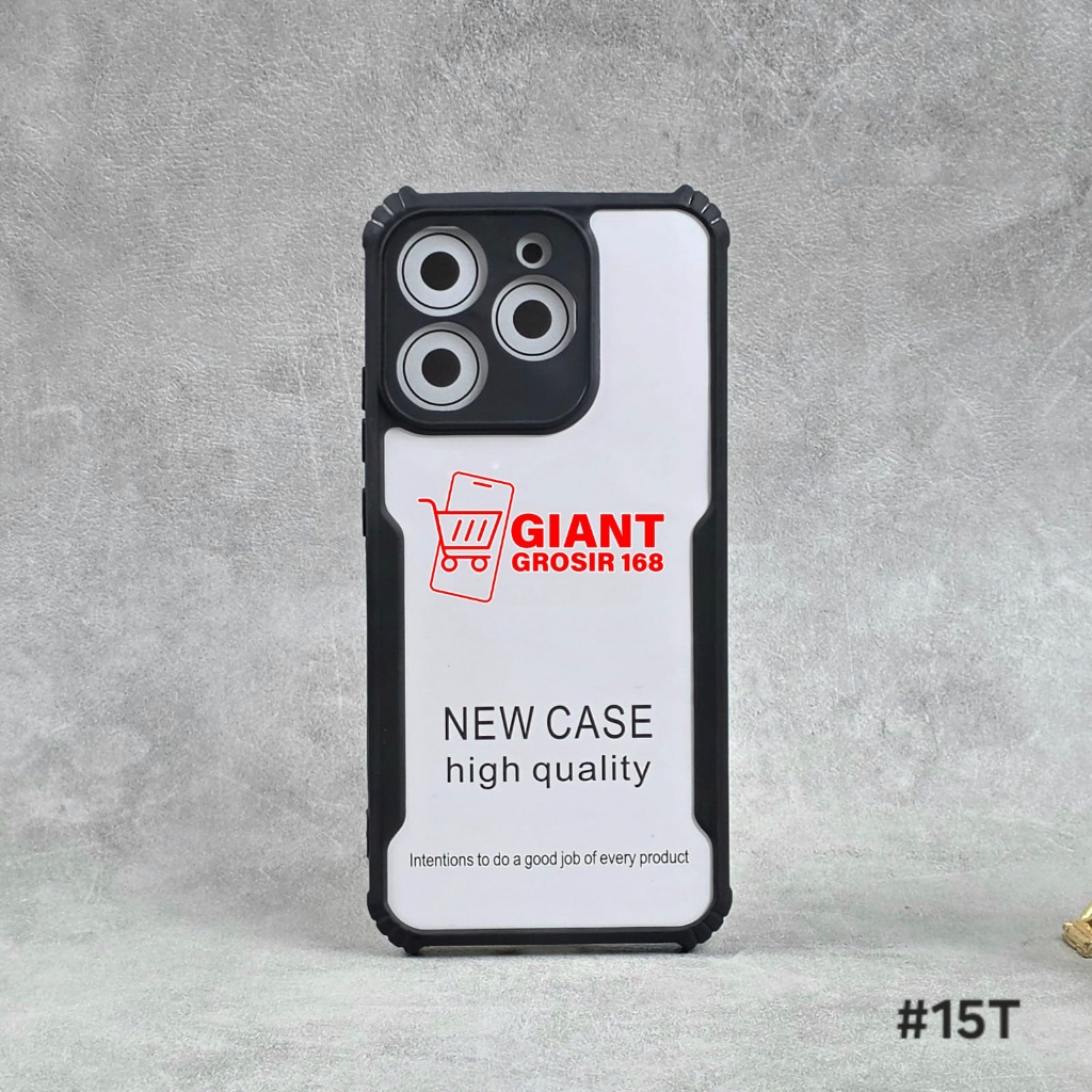 REALME 15T REALME 15 REALME 15 PRO CASE ARMOR FUSION SHOCKPROOF TRANSPARENT CASE REALME 15T REALME 1