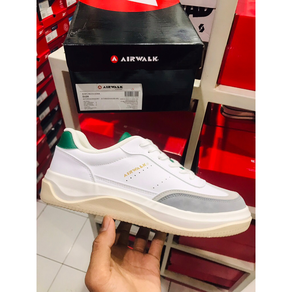 BIG SALE AIRWALK DUSK [AIWX608223] ORIGINAL SEPATU CASUAL/PUTIH/SNEAKERS