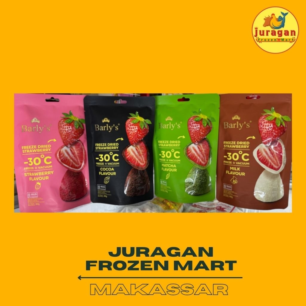 BARLY'S DRIED STRAWBERRY