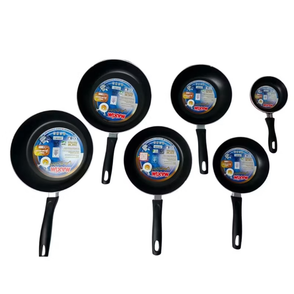 Fry Pan Wajan Penggorengan Alat Masak Teflon Maxim /20/22/24/26 cm