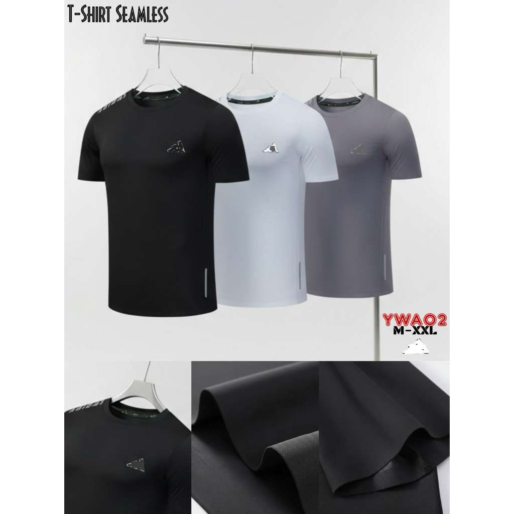 kaos runing gym olahraga